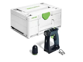 Akumulátorový vŕtací skrutkovač Festool CXS 18 Basic; bez aku; 576882