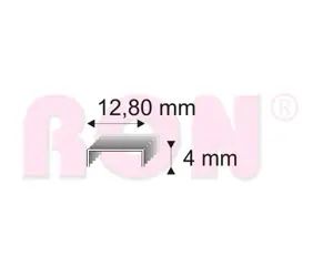 Spony čalunické 338/04 ZN bal.66000 ks