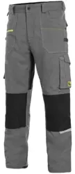 Nohavice monterkové Stretch sivé vel.52
