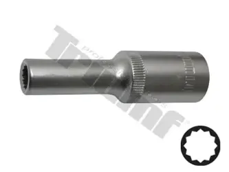 Hlavica predĺžená 1/2"; 25 mm; hran 12