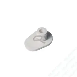 Klapačka H elipsová; biela