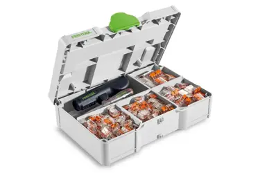 Systainer3 SYS3 S 76 so sadou svoriek WAGO-Set; 265x171x76
