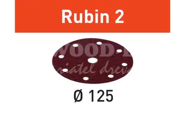 Brúsny kotúč Rubin 2 STF; D125/8; P150