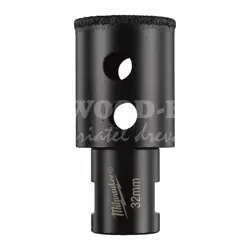 Diamantový vrták - suché vŕtanie; M14; 32mm