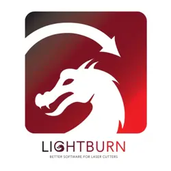 Ovládací software CO2 CNC lasera - LightBurn licencia Core