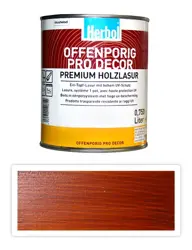 Herbol Offenporig Pro- Lazúra s vysokým UV filtrom  0,75l; mahagon