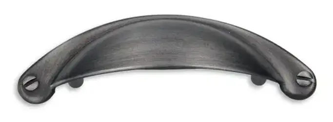 Úchytka 1761-103ZN75; železo /  rozteč 64