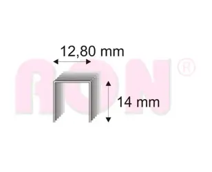 Spony čalunické 338/14 ZN bal.23520 ks