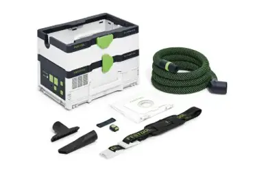 Akumulátorový mobilný vysávač Festool CLEANTEC CTLC SYS I-Basic; bez aku