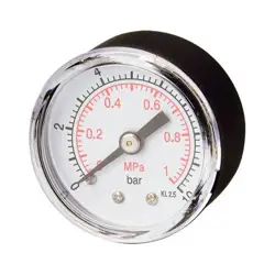 Manometer D 40 10 bar zadný výstup 1/8"