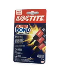 Loctite Super Bond Power Gel - sekundové lepidlo;  3x1 g