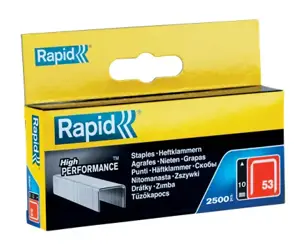 Sponky 53x10 mm, bal.2500ks
