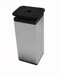 Noha PVC 40x40x60 / chróm