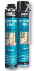 Pena PU montážna pena - zimná, trubičková; 750ml