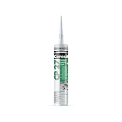 Silikókový tmel Ceresit CP27 Aquablock čierny; 300ml; UV odolný