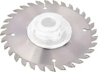 Pilový kotúč pre kolísavé púzdro; D250; t70; B20; d80+2x drážka; Z40; n3000