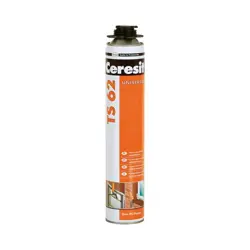 Pena PU montážna Ceresit TS62 - stavebné materiály; pištolová; 750ml
