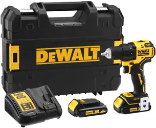 Akumulátorový vŕtací skrutkovač Dewalt DCD708; 18V/2x2,0Ah