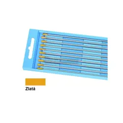 Wolfrámová elektróda zlatá; priemer 1,6