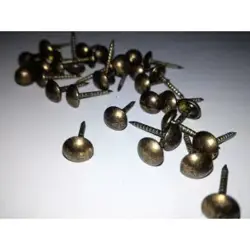 Ozdobný klinec 50 1/3 - staré zlato; D7,5mm; L11mm; 100ks