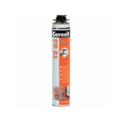 Pena PU nízkoexpanzná Ceresit TS63; pištolová; 750ml