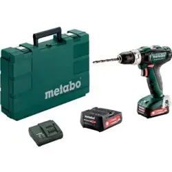 Akumulátorový príklepový skrutkovač Metabo PowerMaxx SB; 12V/2x2,0Ah