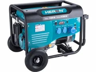 Heron elektrocentrála rámová benzínová 7,0 kW