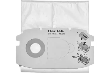 Filtračné vrecko Festool SELFCLEAN SC FIS-CT MIDI do 2018, 5ks