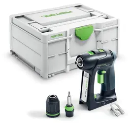 Aku vŕtací skrutkovač Festool C 18-Basic; bez aku