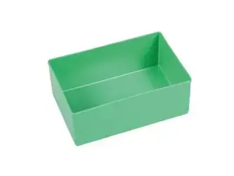 Plastový box; d162; š108; v 63; zelený