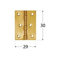 Záves splietaný ZS 30; 30x29x1 mm - 10ks