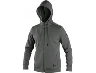 Mikina pracovná CXS Harrison; veľ. 3XL; sivá
