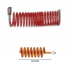 Hadica špirálová poloprofi SPA 8 x 10mm; 10m