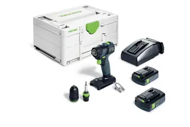 Akumulátorový vŕtací skrutkovač Festool TXS 18 C 2x3,0-Plus