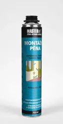 Pena PU montážna pena pištolová - univerzálna; 750ml