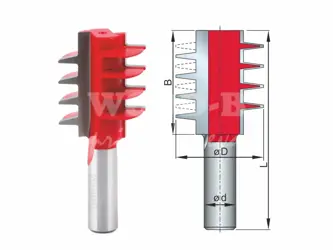 Fréza na Minizink 8/8; D35,0; B41,5; L78,0; stopka12