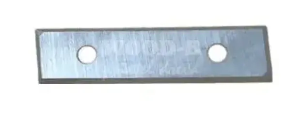 Zošikmená žiletka s dvomi otvormi pre 171; HW; 48x12x1,5;