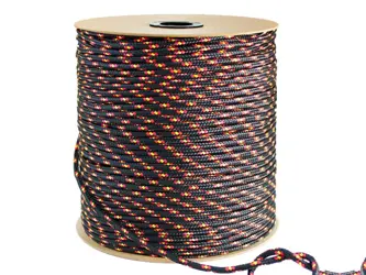 Lano pletené s jadrom 3 mm, polyester