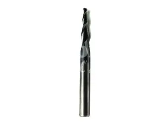 Kužeľová fréza taper HOBBY; D 1,0; R0,5; B15,0; L 50; Z2; stopka 4