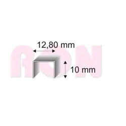 Spony čalunické 338/10 ZN bal.31360 ks