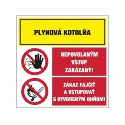 Plynová kotolňa - plastová