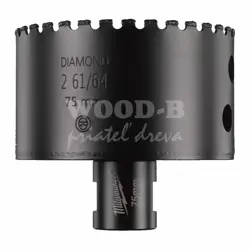 Diamantový vrták Milwaukee - suché vŕtanie; M14; 75mm