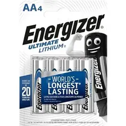 Energizer Ultimate Lithium AA 4ks
