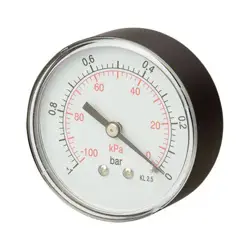 Manometer D 63 16 bar zadný výstup 1/4"