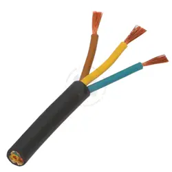 Kábel guma 3x2,5mm čierny