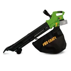 Aku fúkač/vysávač lístia Procraft VB22; 20V; bez aku a bez nabíjačky