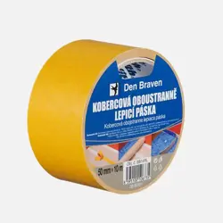 Kobercová lepiaca páska s PP nosičom 50 mm x 10 m