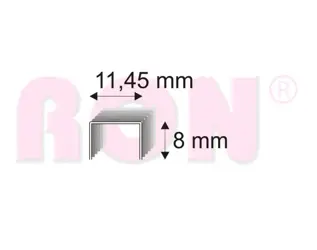 Spony hobby 530/08 ZN bal. 5000 ks