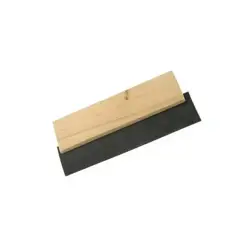 Stierka gumová drevená rukoväť 200mm