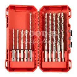 Sada vrtákov SDS Plus M2 - 10 ks